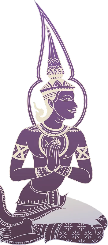 Thai Deity Left